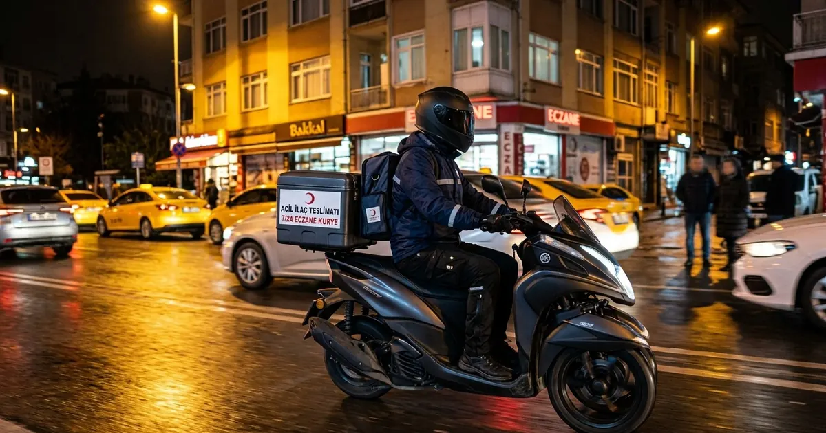 7/24 İlaç Teslimatı: Gece Acil İlaç Gönderisi