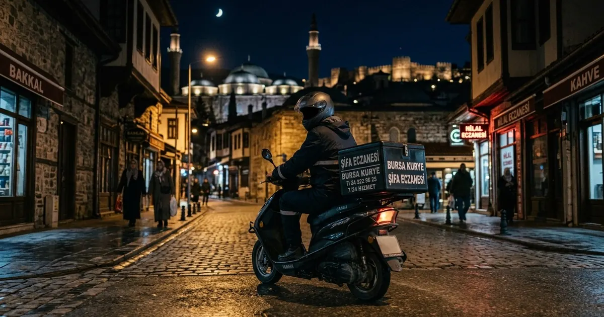 Bursa Gece İlaç Teslimi: Nöbetçi Eczaneden Eve Acil