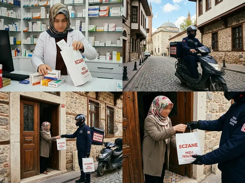 Bursa İlaç Kuryesi Nasıl Çalışır? Süreç, Eczane, Reçete, Ücret