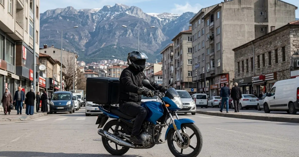 Bursa Motorlu Kurye: 30-45 Dakikada Adresinde