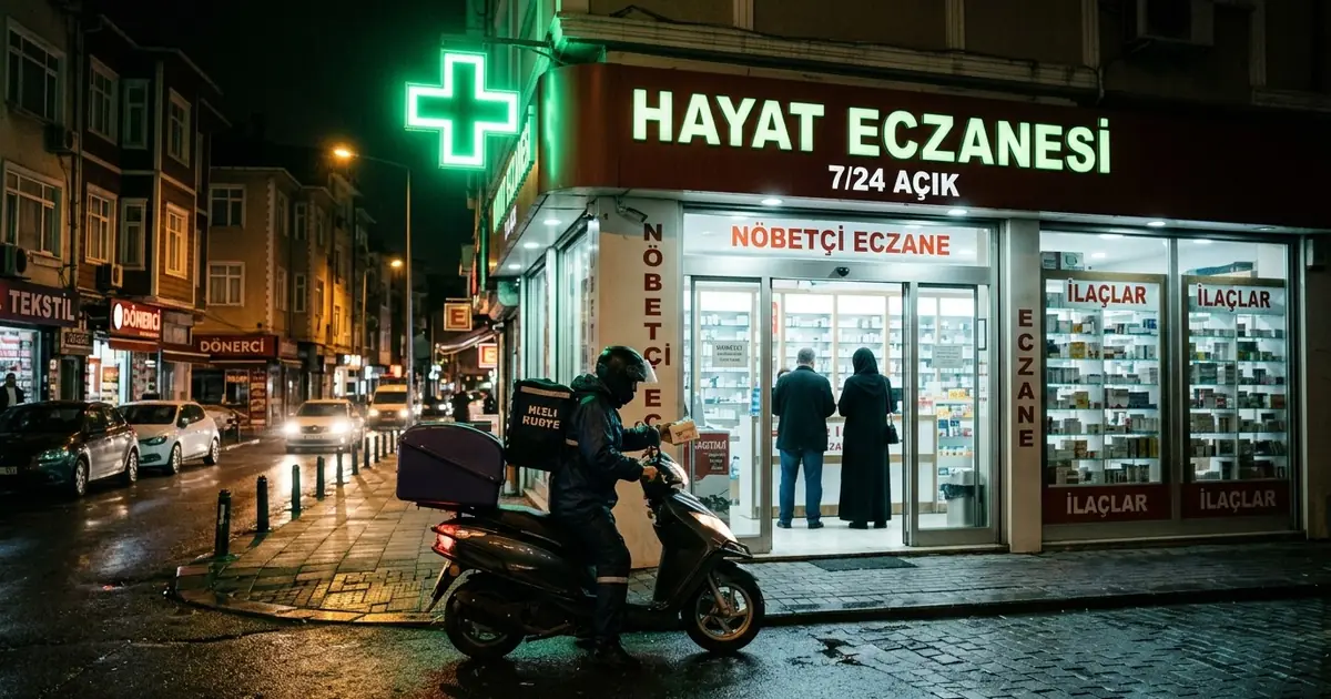 Eczane Gece Açık: Bursa'da 7/24 Nöbetçi Eve Teslim